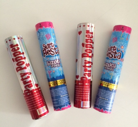 Cañones confetti Cañones confetti