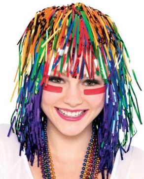 Peluca metalizada Peluca metalizada