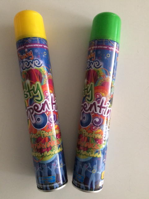 Serpentina en spray Serpentina en spray